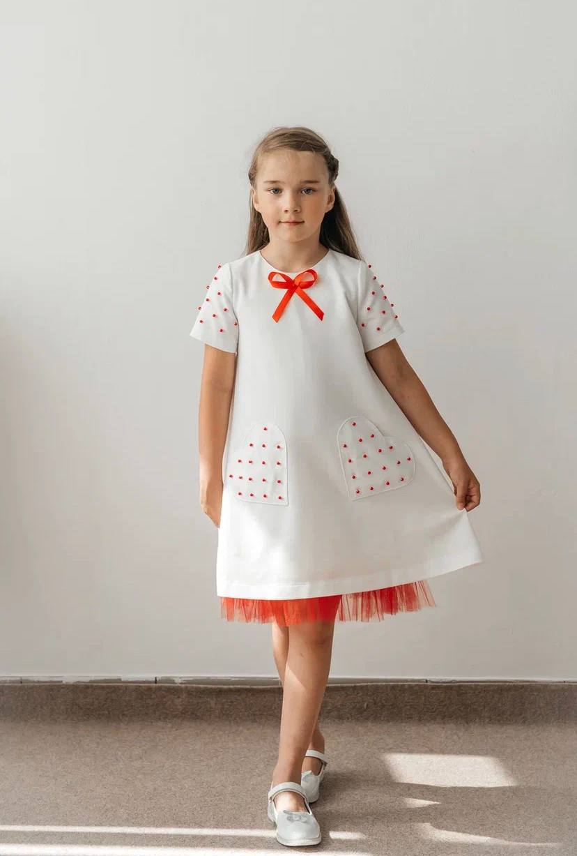 Little Red Heart Dress