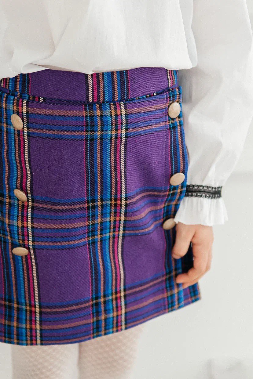 Scottish Style Shorts-Skirt Undercover